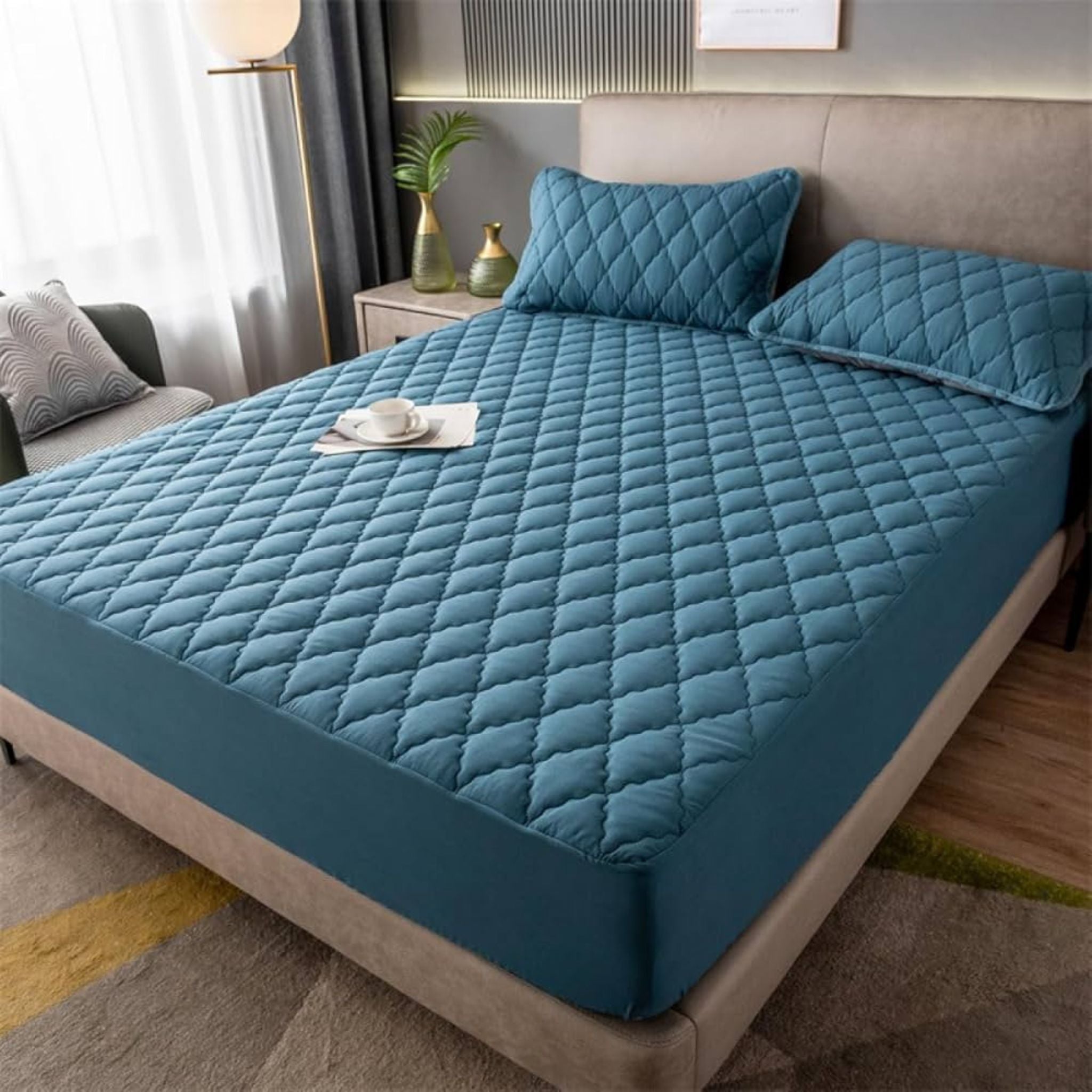 Fluffy Quilted WaterProof Mattress Covers