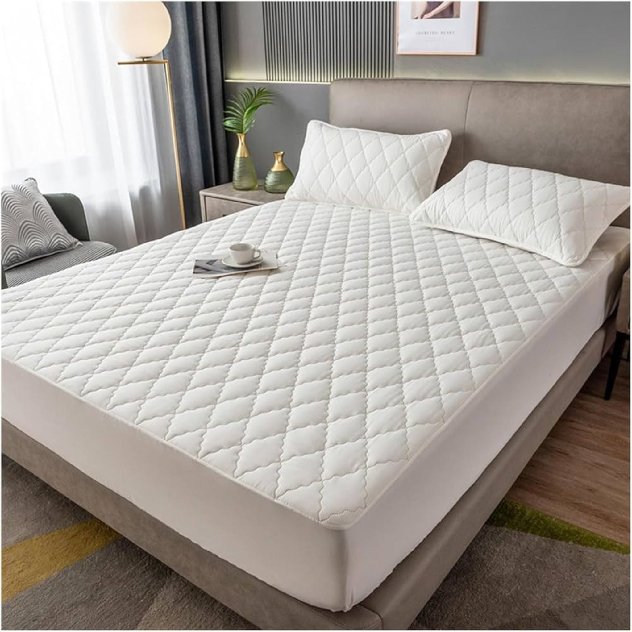 Fluffy Quilted WaterProof Mattress Covers