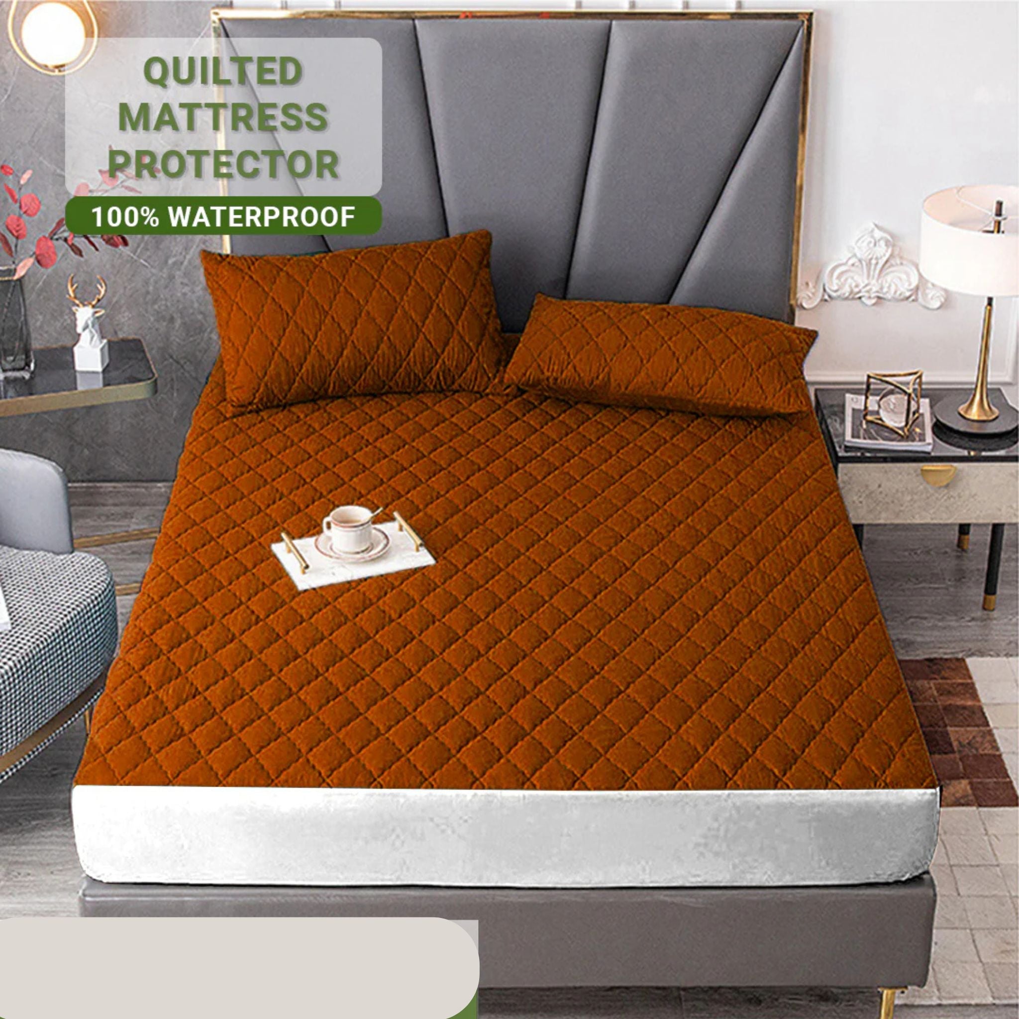 Fluffy Quilted WaterProof Mattress Covers